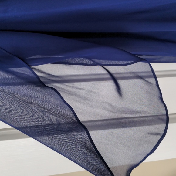 Indigo Dress with accompanying gold necklace (NWT!) - Picture 4 of 9